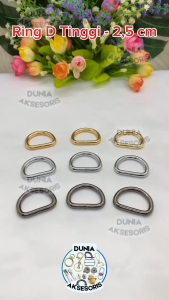 Accesories Tas Ring D Tinggi 25 cm (A) - Aksesoris Tas (IMPORT)
