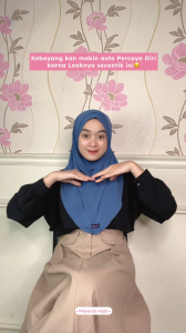 Jilbab Instan SHORT SYRIA SPORT Stela Premium by Milyarda Jilbab Sport Olahraga Kerudung Pendek Simple Modis