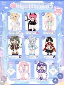 ORISTACO | Hộp Mật Cute Búp Bê Trang Trí Bàn Làm Việc