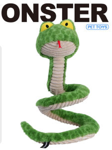 QMONSTER | Sound Emitter Durable Teething Toy For Medium And Large Dogs