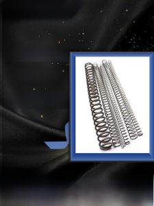 High Strength round Wire Compression Spring Black Line Pressure Spring Linear Spring Steel 65mn Manganese Spring Hardware Tools