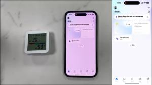 Fabo | New Screen Display WiFi Thermo-Hygro Meter Tuya Smart Environment Gauge With/Without External Probe APP Remote Data View