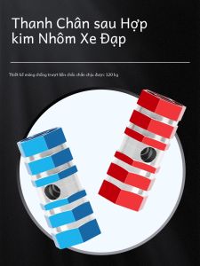 Hợp Kim Nhôm Phóng Tên Lửa Xe Đạp Bánh Sau Bàn Đạp Trục Chân Đứng Đi Xe Đạp Phụ Kiện Thiết Bị Xe Đạp Đơn Phần