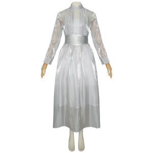 Silver Dress Cosplay Costume Halloween Astrid Devil Magician Costume Womens Clothing Party Halloween Cosplay Play Costume