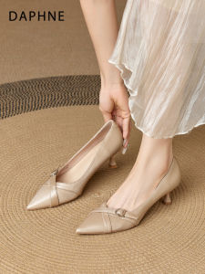 Daphne | Pointed Toe Fine Heel Womens Pumps