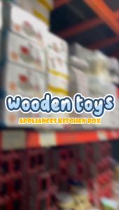 Hnotb Wooden Simulation Kitchen Machine Toy Set Prentend Play Appliances Series Early