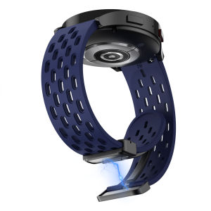 20/22mm Magnetic Silicone Strap For Garmin Active 6 5/Venu 3 2/Vivoactive 6 5 Band For Garmin Forerunner 158 245 255 265 745 965