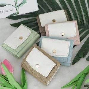 Royal Bagger Genuine Leather Mini Trifold Wallet Portable RFID Protected Card Holder Coin Purse for Daily Use 1884