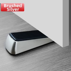 Anti-collision Moveable Door Stop No-drilling Wood Glass Door Limiters