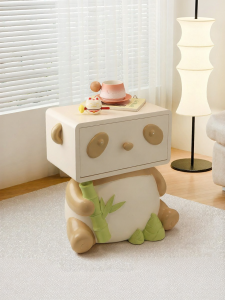ZHONGGE | Creative Panda Cartoon Bedside Table Drawer