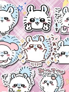 Decorative Self-Adhesive Sticker Separate Version Emotion Package Stick-On for Water Cup Mobile Phone Case Ipad Decoration