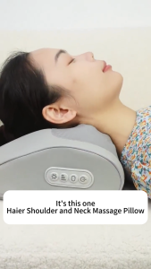 Haier Neck Massage Pillow / Head Body Leg Massager / Car & Home / Wireless Rechargeable /Mothers Day Gift