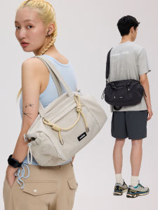 vaoper | Large Capacity Lightweight Travel Bag For Short Trips And Fitness Use Hand Carry Or Crossbody Single Shoulder Design
