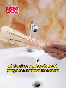 [BEC] Sikat Pembersih Botol / Pembersih Botol Susu / Kitchen Brush/Long handle cup brush/No dead ends