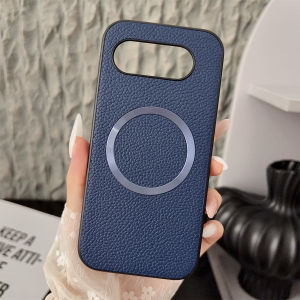szhaiyu | For Magsafe Wireless Charging Phone Case for Google Pixel  6 7 8 9 10  Pro XL 6A 7A 8A 9A 10A  Luxury PU Leather Protector Cover