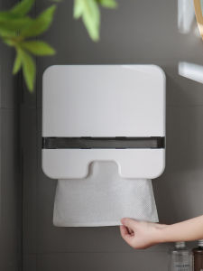 LEYIX LIFE | Wall-Mounted Punch-Free Hand Towel Box