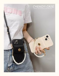 Wallet Case For Samsung S25 S24 S23 S22 S21 S20 FE Ultra S10 S9 S8 Plus Note 20 ultea 10 Pro Lite 9 8 Luxury Cute Coin Purse Card Bag Cases Covers Cover Girls TPU Soft Mobile Phone Case