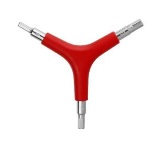 Y-Shaped 3-Way Hex Wrench – Inner Hexagon Spanner 4/5/6mm for Outdoor Camping Cycling & Mountain Bike Maintenance Repair Tool