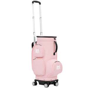 PGM GOLF | Patented Golf Bag with Separate Shoe Compartment and Omni-Directional Wheels