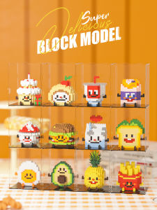 CHAOLECHUANG | Intelligent Hamburger and Fries Mini Blocks Toy