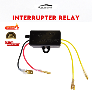 UNIVERSAL MOTORCYCLE INTERRUPTOR HORN RELAY &  POSH INTERRUPTER RELAY ADJUSTABLE SHINAGAWA RELAY 12V.