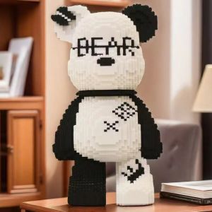 8153 Pieces of Fashionable Bear DIY Model Building Blocks Designed for Teenagers and Adul
