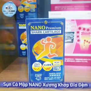 [NSF1111 Giảm 111K] Sụn Cá Mập Glucosamine Nhật Viên Uống Xương Khớp NANO PREMIUM SHARK CARTILAGE Chondroitin Chính Hãng