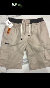 Celana Cargo Pendek Pria Pinggang Karet Cargo Kimpol Size 28 sampai size 45 Bhan Katun Combed