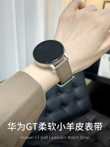 Genuine Leather Watch Band for Huawei GT5/4/3 Mens Style Compatible with Honor MagicGS Smartwatch Bands And Wristbands