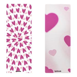 UPTTITUDE | Suede Natural Rubber Non-Slip Portable Foldable Yoga Mat