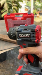 MASARU รุ่น SCDI-105 สว่านไฟฟ้าไร้สาย สว่านกระแทก เจาะไม้ ปูน เหล็ก ไขควงไฟฟ้าในตัวเดียว แบตเตอรี่ลิเธียม