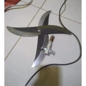 2pcs PISAU PENCACAH RUMPUT BAJA ORIGINAL 30cm dilengkapi as sambung