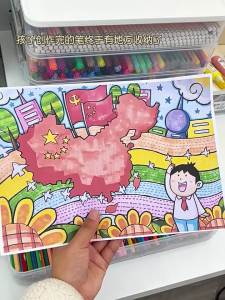 WEIAI | Large Capacity Portable Art Supplies Storage Box