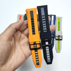 22mm Silicone Band for Huawei Watch GT6 Pro/GT6/5 GT4 3 Pro 46mm Replacement Bracelet For Galaxy Watch 3 45mm 46mm Gear S3 Strap