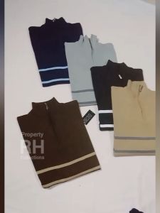 RH - SWEATER BAJU RAJUT WANITA RESLETING ZIPPER KERAH TINGGI TURTLENECK MOTIF GARIS BELANG TANGAN PANJANG OUTER MUSLIM BUSUI TERBARU