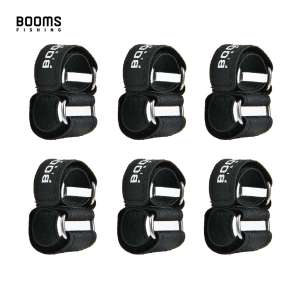 Booms Fishing 4-10pcs Rod Holder Belt Car Organizer Fixed Strap Carrier for Truck Adjustable Anti-Slip PU Leather Nylon Belts