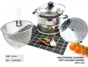 panci kentang 3 in 1 serba guna goreng kukus rebus