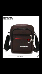 CJY SHOP#2049 Fashion Mens Mini Nylon crossbody Sling Bag lightweight shoulder bag designed for casual everyday use