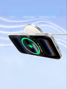Bosie | High-End Ice Ring Magnetic Suction Phone Case for iPhone 17 Pro Max 15 Pro 14 Plus