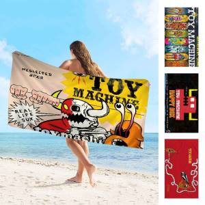 Toy Machines Skate Microfiber Beach Towel Absorbent Quick Dry Soft Yoga Swimming Resort Mountain Climbing Towel