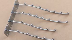 Metal Balls Wall Mount Hook Hanger Heavy Duty For Merchandise Display ( 5 To 7balls )