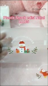 Plastik Snack edisi Natal - Plastic Candy Christmas LL105