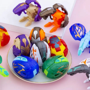Mini Transformation Eggs Robot Dinosaur Deformation Toys