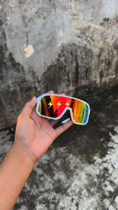 Kacamata Olahraga Pria & Wanita UV400 Anti Silau Ringan & Tahan Benturan | Cocok untuk Sepeda