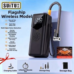 Portable Air Pump For Bicycles And Motorcycles
