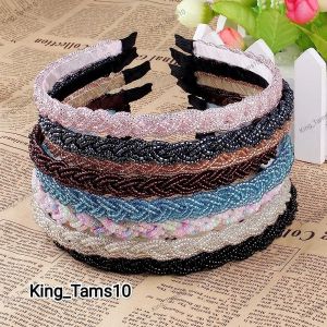 Fashion Bando Mutiara Permata Korea Mix Model Hairband Pearls