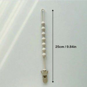 Baby Pacifier Clips Integrated silicone baby pacifier chain Teether Teething Toys Dummy Clip Holder Chain Clip Baby Gift