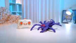 2026 Prank RC Spider Remote Control Wall Climbing RC Spider Toy Electric Simulation 360°Rotating Crawling Spider Toy