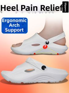 Heel Pain Relief Orthopedic Slippers Arch Support
