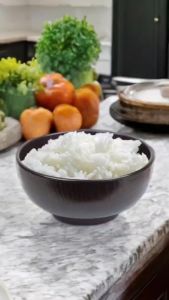 Chén cơm vân gỗ nhựa VIỆT NHẬT -  Đựng canh súp hàng quán buffet - 6856